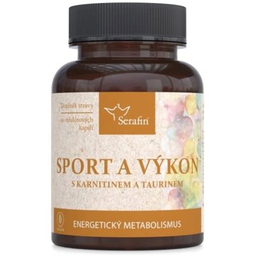 

Serafin Sport a výkon-energetický metabolismus 90 kapslí