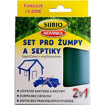 

SUBIO Bakterie do žump a septiků SET s urychlovačem