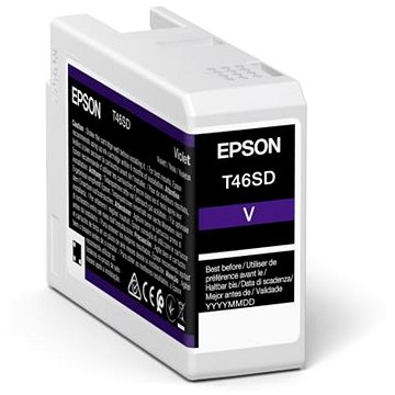 

Epson Singlepack Violet T46SD UltraChrome Pro 10 ink 25ml