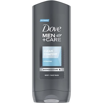 Dove Men+Care Clean Comfort sprchový gel na tělo a tvář pro muže 400ml - Sprchový gel