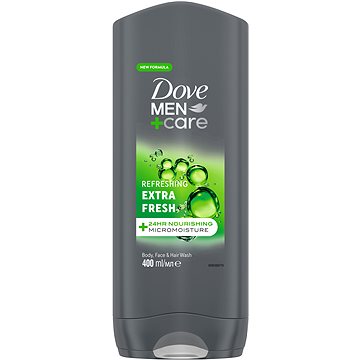 Dove Men+Care Extra Fresh sprchový gel na tělo a tvář pro muže 400ml - Sprchový gel