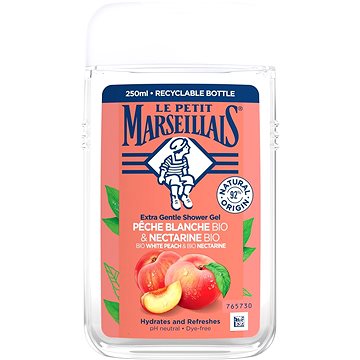 

LE PETIT MARSEILLAIS Krémový sprchový gel Bílá Broskev & Nektarinka 250 ml