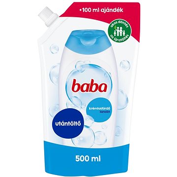 

BABA Lanolinový krémový sprchový gel náhradní náplň 500 ml
