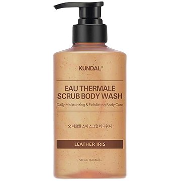 

KUNDAL Eau Thermale Scrub Body Wash Leather Iris 500 ml