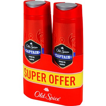 

OLD SPICE Captain Shower Gel 2-in1 pack 2× 400 ml