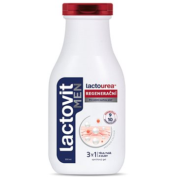 

LACTOVIT Men Lactourea Regenerační 3v1 sprchový gel 300 ml