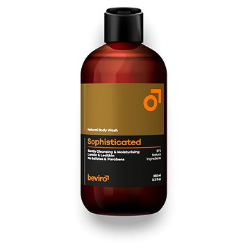 BEVIRO Natural Body Wash Sophisticated 250 ml - Sprchový gel