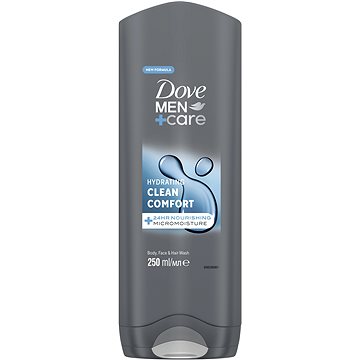 

DOVE Men+Care Hydrating Clean Comfort 2v1 Sprchový gel 250 ml