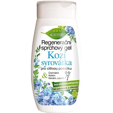 

BIONE COSMETICS Bio Kozí syrovátka Regenerační sprchový gel 260 ml