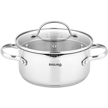 

Siguro Hrnec Pure Delight s chytrou poklicí, 18 cm