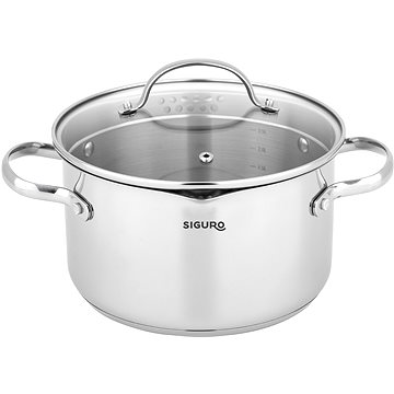 

Siguro Hrnec Pure Delight s chytrou poklicí, 20 cm