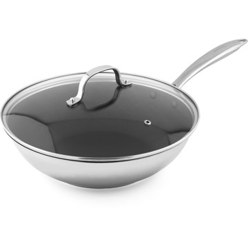 

Siguro Wok Pure Delight, průměr 28 cm, s poklicí, ocel, švýcarská nepřilnavá povrchová úprava