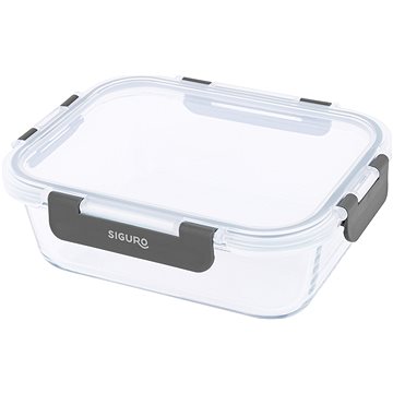 

Siguro Dóza na potraviny Glass Seal 1 l, 7,5 x 21 x 16,5 cm