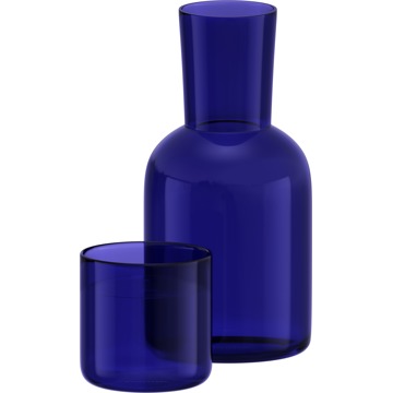 

Siguro Set karafy a sklenice Crystal Duo, 780 ml + 220 ml, 2 ks
