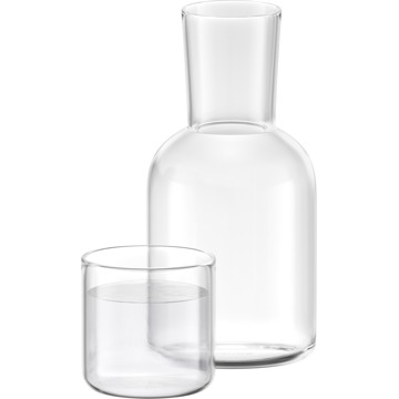 

Siguro Set karafy a sklenice Crystal Duo, 780 ml + 220 ml, 2 ks