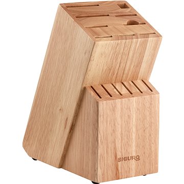 

Siguro Dřevěný blok Rustic pro 13 nožů a nůžky/ocílku
