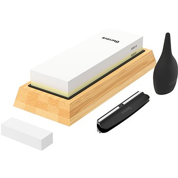 

Siguro Brusný kámen Bamboo Base, zrnitost 1000/3000 s vodítkem a příslušenstvím