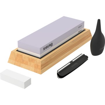 

Siguro Brusný kámen Bamboo Base, zrnitost 3000/8000 s vodítkem a příslušenstvím