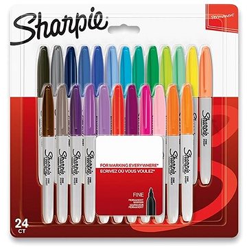 

SHARPIE Fine, 24 barev