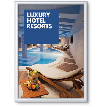 

Showdown Displays Klaprám A2, ostrý roh, profil 25 mm, protipožární atest B1