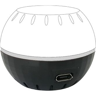 

Shelly HT USB B modul pro USB napájení prvku HT, černý