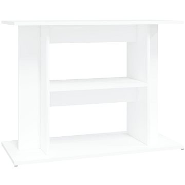 

Shumee Stojan na akvárium bílý 80 × 35 × 60 cm kompozitní dřevo