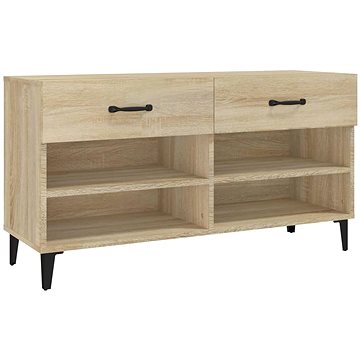 

Shumee botník dub sonoma 102 × 35 × 55 cm, kompozit dřevo