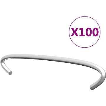 

SHUMEE Gabionová táhla 100 ks pozinkovaná ocel 10 cm