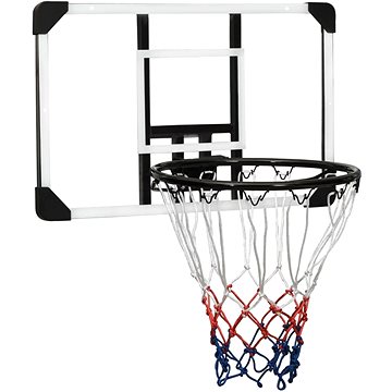

Shumee Basketbalový koš s průhlednou deskou 71 × 45 × 2,5 cm polykarbonát