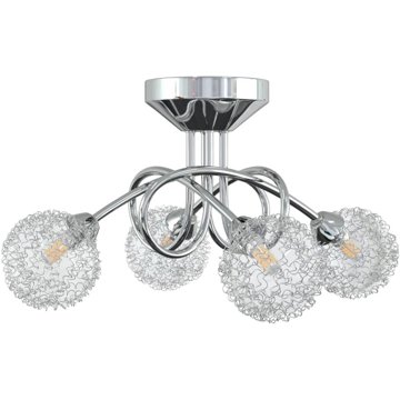 

Shumee Stropní svítidlo s drátěnými stínidly pro 4 LED G9