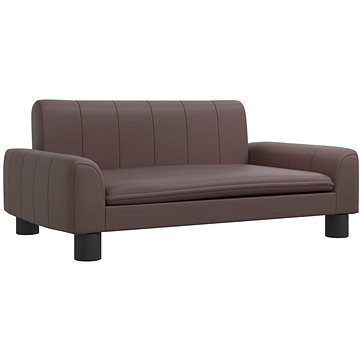 

Shumee Pohovka pro psy hnědá 70 × 45 × 30 cm umělá kůže