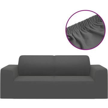 

Shumee Strečový potah na 2místnou pohovku antracit, polyester, žerzej