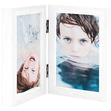 

Shumee Dvoudílný fotorámeček, 21 × 29,7 cm, bílý