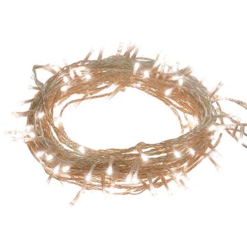 

Shumee světelný LED řetěz s 300 LED diodami teplý bílý 30 m PVC, 343229