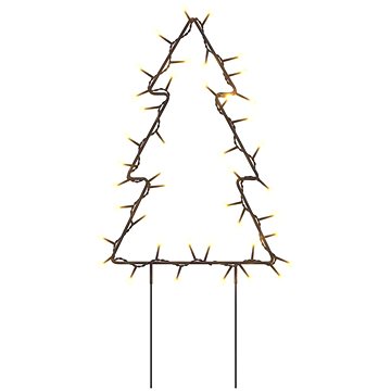 

Shumee vánoční světelné dekorace s hroty 3ks, Stromek 50 LED diod, 30 cm