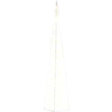 

Shumee akrylový dekorativní světelný LED kužel teplý bílý 90 cm