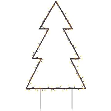 

Shumee vánoční světelná dekorace s hroty Stromek 80 LED diod, 60 cm, 357719