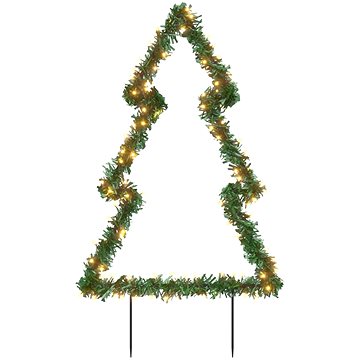 

Shumee vánoční světelná dekorace s hroty Stromek 115 LED diod, 90 cm
