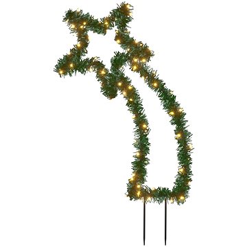 

Shumee vánoční světelná dekorace s hroty kometa 80 LED diod, 62 cm