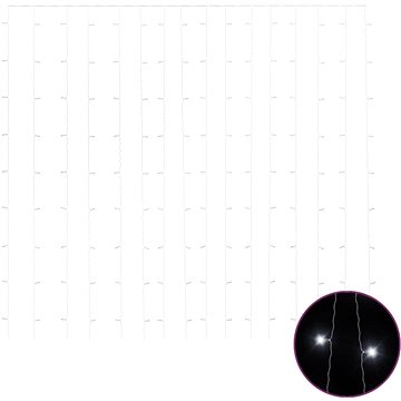 

Shumee světelný závěs 3 × 3 m 300 LED diod studené bílé světlo , 8 funkcí