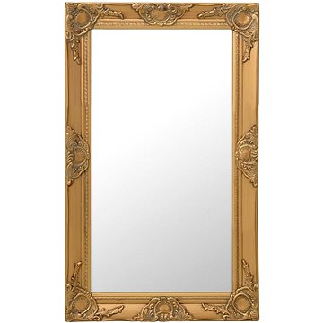 

Shumee Nástěnné zrcadlo barokní styl 50 × 80 cm zlaté