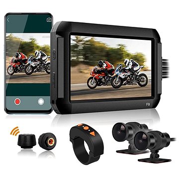 

Duální kamerový systém na motocykl Secutek F9-TPMS