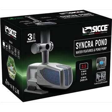 

SICCE SYNCRAPOND jezírkové čerpadlo s fontánou 2,5/10 m