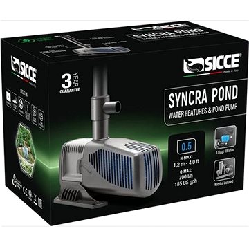 

SICCE SYNCRAPOND jezírkové čerpadlo s fontánou 0,5/10 m