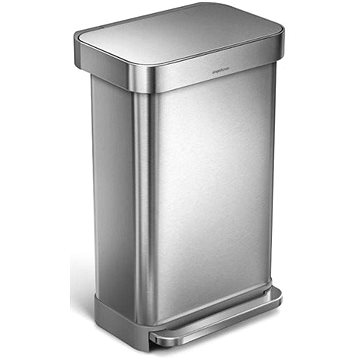 

Simplehuman Pedálový koš 45l, matná ocel, FPP, kapsa na sáčky