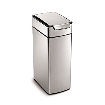 

Simplehuman Dotykový koš 40l, úzký, matná ocel, FPP