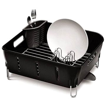 

Simplehuman Odkapávač na nádobí Compact, černý plast