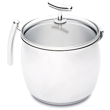 

Silampos YUMI Hrnec na mléko se skleněnou poklicí 14 cm 2,1 l