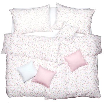

SCANquilt povlečení KLASIK motýlci bílopastelová