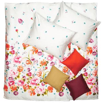 

SCANquilt povlečení SATÉN DESIGN melanie smetanovopestrá